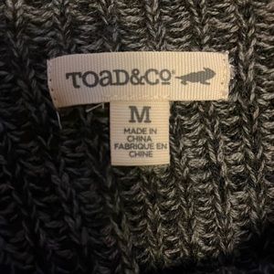 Toad & Co. sweater vest tunic or smock